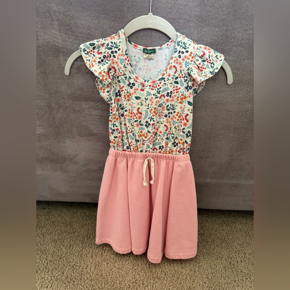 EUC Little Road Co Floral Pink Dress 4y